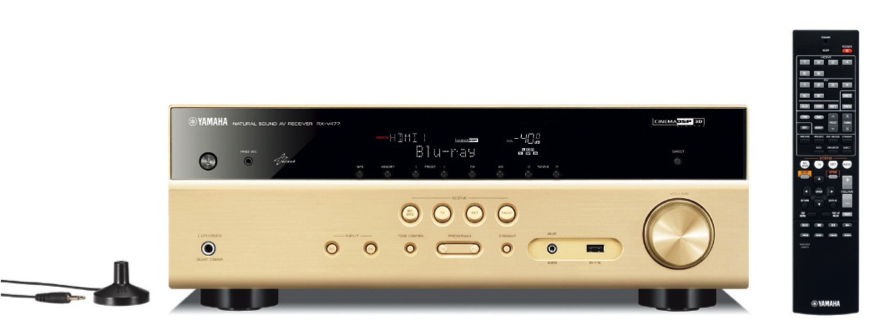 新款上市：RX-V477/HTR-4067，雅馬哈5.1聲道數碼家庭影院收音擴音機 