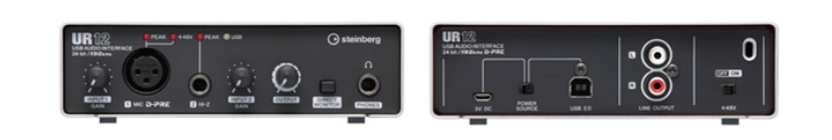 兼容iPad/Mac/PC，實現高品質錄音的Steinberg USB音頻接口UR12發布