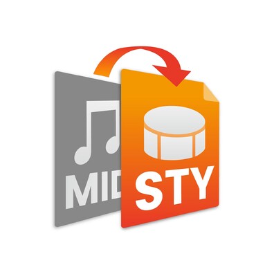 MIDI樂曲轉伴奏型