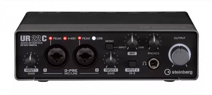 升級 USB-C 和 32/192：Steinberg 發布 UR22C、UR44C 和 UR816C 音頻接口