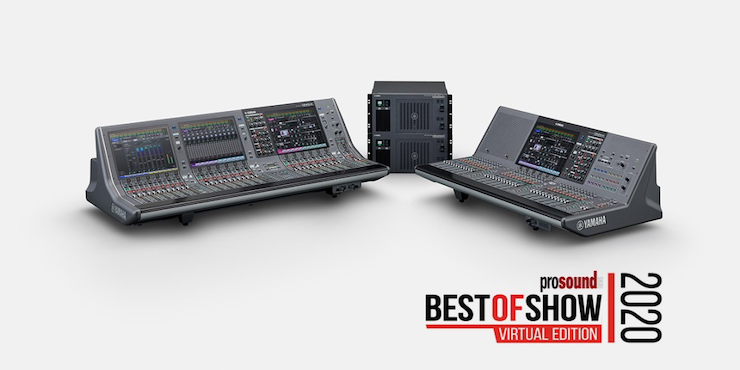 RIVAGE PM5和PM3數字混音系統，實力斬獲IBC 2020 Best of Show大獎