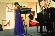 大上海時代廣場舉辦王之炅小提琴音樂會 雅馬哈鋼琴贊助 