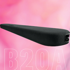 新款上市| 雅馬哈回音壁SR-B20A全新上市，3D環繞，清透音質