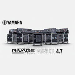 雅馬哈×Bricasti Design | RIVAGE PM數(shù)字混音系統(tǒng)推出高級Y7混響效果器