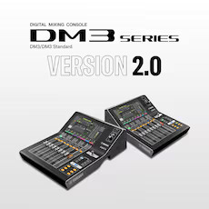 DM3 系列調音臺新固件 V2 已到，幫助您實現更多功能