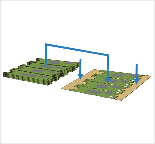 ［Image］PCB placer： HDI 基板用高精度框架排列機(jī)